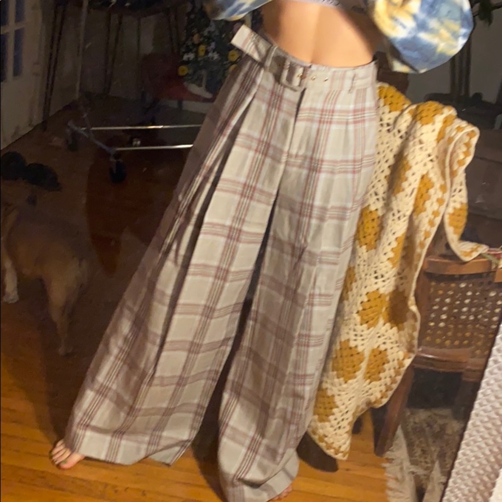 River Island Plaid Pants